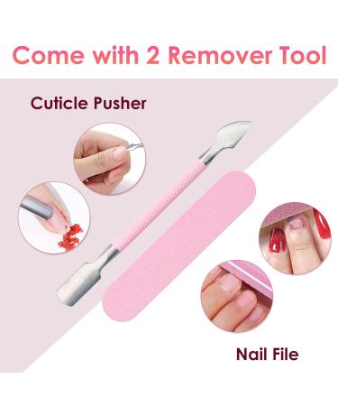 BORNBYME Gel Nail Polish Remover Kit - 3 PCS Quick Sock-off Solution for Gel False & Acrylic Nails - International Shipping Available - Buy Online on GoSupps.com