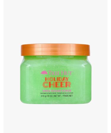 Tree Hut Candy Cane & Holiday Cheer Shea Sugar Body Scrub - 18oz (2-Pack) - Buy Online on GoSupps.com