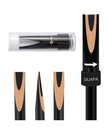 Guapa Metal Eyebrow Pencil Sharper Duckbill Sharpener Makeup Sharpening Tool for Waterproof Eyebrow Lip Pencils for Beginners & Professional (1pc Sharpener)
