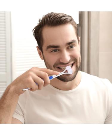 COHEALI 7pcs Manual 3-Sided Toothbrush Set | Ultra Fine Whitening Oral Care Tools for Teeth Cleaning - Buy Online on GoSupps.com