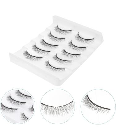 Beavorty Cat Eye Lashes 10 Pairs Short False Eyelashes Eye Mascara Makeup Mascara Lash Cosmetics Women Lashes Natural Look Pesta as Natural 1 count (Pack of 1) Black 2x2pcs - Buy Online on GoSupps.com