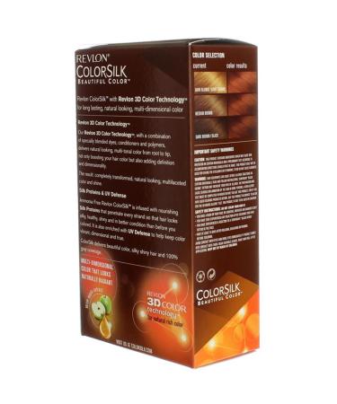 Revlon ColorSilk Hair Color 42 Medium Auburn Vibrant Long-Lasting Hair Dye for Global Shipping - Buy Online on GoSupps.com