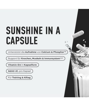 ESN Vitamin D3 - High Dose 120 Capsules for Optimal Health | International Shipping - Buy Online on GoSupps.com
