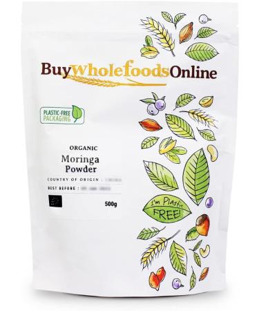 Organic Moringa Powder 500g (BWFO) - Buy Online on GoSupps.com