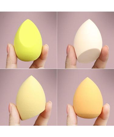 Buy Makeup Sponge Set - Flawless Foundation Blending Sponges for Liquid Cream & Powder - Multi-colored (Yellow) - International Shipping Available - Buy Online on GoSupps.com