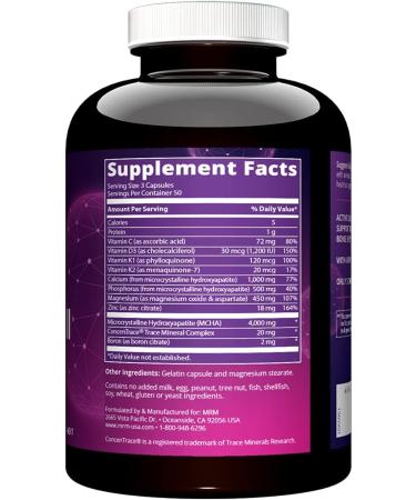 MRM Bone Maximizer III - 150 Capsules for Optimal Bone Health - Buy Online on GoSupps.com