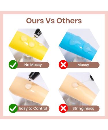 MIZHSE 3D Nail Gel - Clear Sculpting Gel for Nail Art | 15g Molding & 5D Embossed Gel for Stunning Manicures | International Shipping Available - Buy Online on GoSupps.com