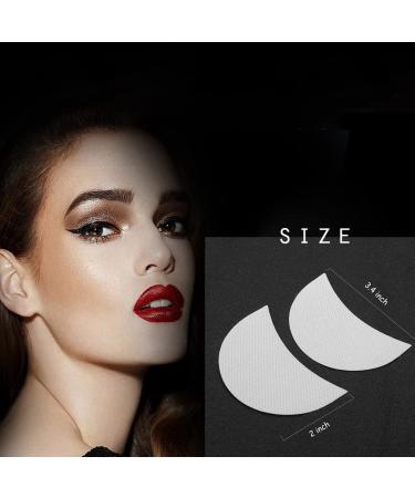 YLOIJO Professional Eyeshadow Shields Sticker Kit - 100pcs | Self-Adhesive Eye Gel Pads for Eyelash Extensions, Tinting, and Makeup Perming - Buy Online on GoSupps.com
