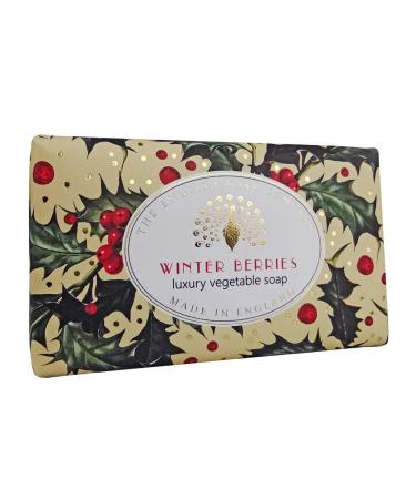 The English Soap Company Winter Berries Christmas Soap 190 g