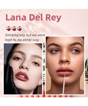 10 Colors Velvet Matte Lip Tint Set - Waterproof Long Lasting Natural Ingredients | International Shipping Available - Buy Online on GoSupps.com