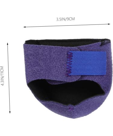 FRCOLOR Silicone Heel Covers - 2 Pairs Protective Footwear | Blue 11x9x3.5cm | International Shipping - Buy Online on GoSupps.com