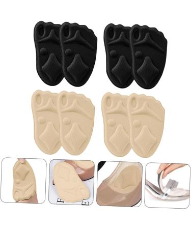 Mobestech 4 Pairs High Heel Insoles | Anti-Slip Forefoot Pads & Reed Diffuser Sticks | Comfortable Shoe Inserts for Foot Care - Buy Online on GoSupps.com