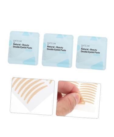 Beavorty Droopy Eyelid Tape 3 Sets Double Eyelid Sticker Eye Makeup Eyelid Shadow Sticker Eye Lift Tape Invisible Tape Mesh Sticky Eyelid Tape 8.2X7.5X0.1CM Blue - Buy Online on GoSupps.com