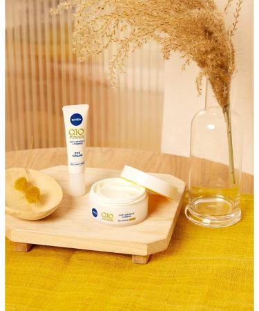 NIVEA Q10 Firming Anti-Wrinkle Eye Cream 15 ml - Buy Online on GoSupps.com