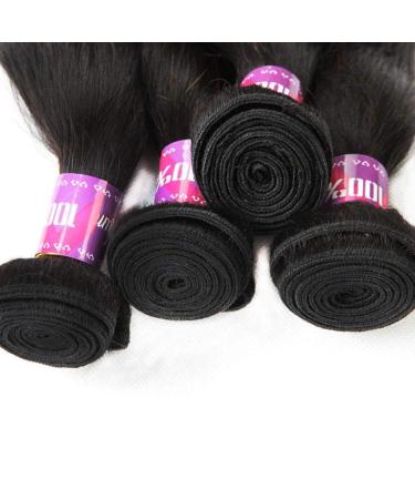 Buy Black Long Straight Ladies Wig - Heat Resistant Real Hair Hairpiece for Party & Wedding - Buy Online on GoSupps.com