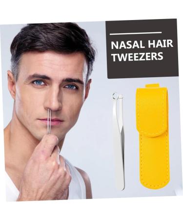 NOLITOY Nose Hair Trimmer Set - Painless Stainless Steel Nose Hair Removal Tool for Sideburns & Brows - Buy Online on GoSupps.com