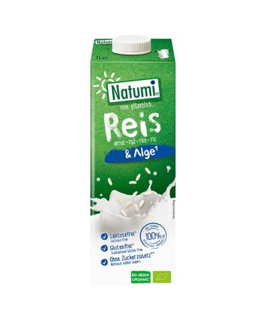 Natumi Organic Rice Algae Drink 8-Pack (8 x 1l)