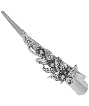 girls hair accessories hair clips unique clips for hair creative hairpins hairpin for women large barrette hair accessories for women large hair clip Cymbidium crystal Miss vintage