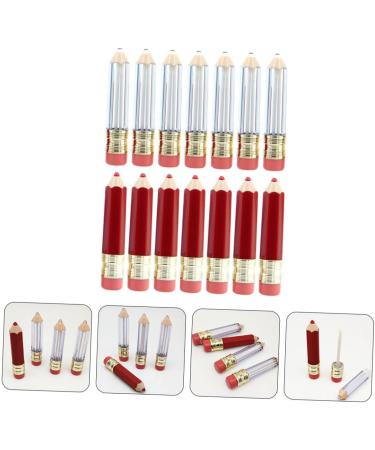  LALADEFIEE 14pcs Empty Lip Gloss Tubes Pencil Shape Reusable Containers For Lip Oil For And Travel - Buy Online on GoSupps.com