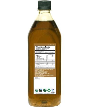 Daana Organic Sesame Oil - Extra Virgin Cold Pressed - 1 Litre - Buy Online on GoSupps.com