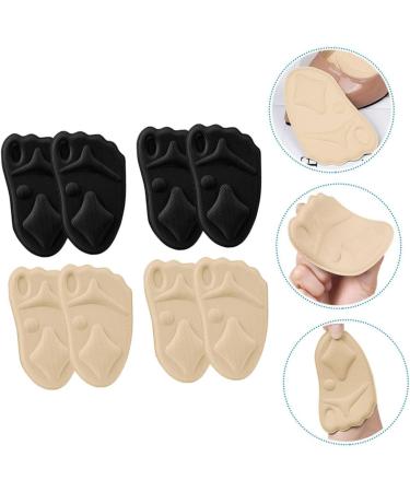 Gatuida 12 Pairs Forefoot Pad Insoles - Metatarsal Support & High Heel Cushion Inserts - 4D Mesh Fabric Foot Cushions for Comfort & Pain Relief - Buy Online on GoSupps.com