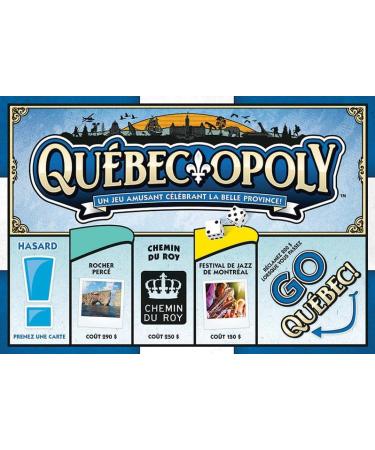 Quebec-Opoly - Un jeu amusant Celebrant La Belle Province! - for 2 to 6 Players Ages 8 and up - Buy Online on GoSupps.com