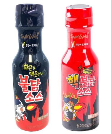 SPICEHUB Samyang Extremely Spicy Buldak Hot Chicken Flavour Sauce + Buldak Hot Chicken Flavour Sauce/2 Sets