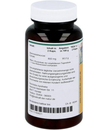 Nettle Root Extract Capsules 90 Count - Premium Herbal Supplement for Health & Wellness | International Shipping Available - Buy Online on GoSupps.com