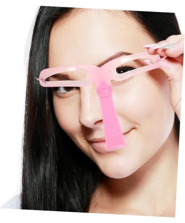 Beavorty 12 Sets Eyebrow Aid Home Tools Plastic Replaceable Eyebrow Tool Four Generations Household Supplies 1 count (Pack of 1) Pinkx4pcs - Buy Online on GoSupps.com