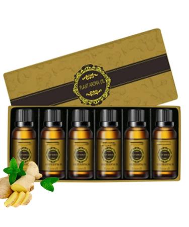 Kolarmo ginger oil natural therapy lymphatic drainage ginger oil weight loss ginger oil 100 % pure natural lymphatic drainage ginger oil (6 (with box)))