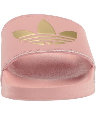 adidas Originals Women's Adilette Lite Sandal - Wonder Mauve/Matte Gold - Size 8 - Buy Online on GoSupps.com