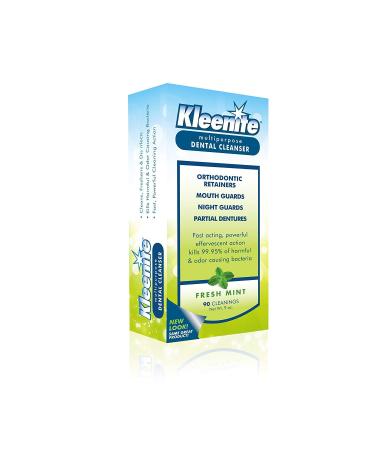 Kleenite Dental Cleanser Fresh Mint 9 oz (Pack of 3) - Buy Online on GoSupps.com