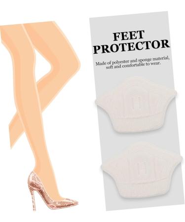 FOMIYES 24 Pairs Cuttable Half Size Foot Heel Grips Comfort Pads for High Heels & Sneakers | White Sponge Cushion for Women - Buy Online on GoSupps.com