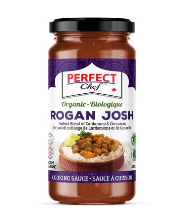 Perfect Chef Organic Rogan Josh Indian Cooking Sauce (12-Pack) 12 x 490ml