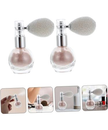 Beavorty 4 Pcs Spray Glitter Glass Spray Bottles Shower Spray Body Women Makeup Tool Loose Powder Brighten As Shown 2x2pcs 7.5x6cmx2pcs - Buy Online on GoSupps.com