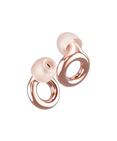 Loop Experience 2 Ear Plugs Stylish Certified Hearing Protection for Concerts & Festivals Live Events Musicians Sports DJs and Nightlife 17dB Noise Reduction Earplugs (High-Fidelity) Rose Gold