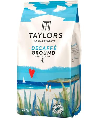Taylors Of Harrogate Decaffeinated Ground Coffee 227g - Buy Online on GoSupps.com