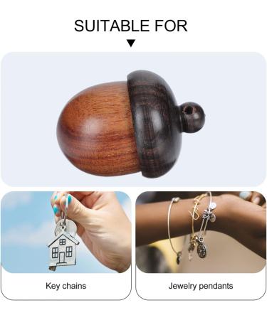 Operitacx 2pcs Simulation Acorn Pine Cone Christmas Pine Cones Pendant Creative Pine Cone Pendant Charm Crafts - Buy Online on GoSupps.com