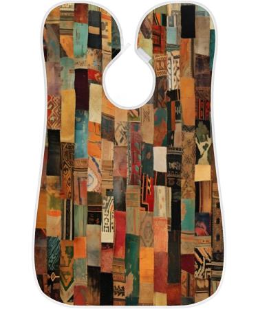 Geometry Beard Bib Apron - Ultimate Beard Hair Catcher for Men | Perfect Gift for Dad Husband - Father's Day Anniversary Christmas | Includes 2 Suction Cups - Buy Online on GoSupps.com