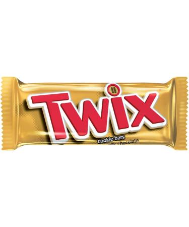 Twix Full Size Caramel Chocolate Cookie Candy Bar 36 Count (Pack of 1)