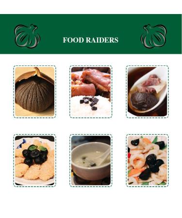 Organic Black Garlic (100g) - Premium Quality Antioxidant Energizer | Natural & Healthy | Sealed Pack | Du TOU HEI Suan - Buy Online on GoSupps.com