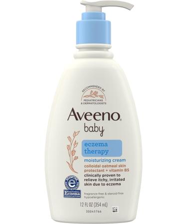 Aveeno Baby Eczema Therapy Bundle: Cream, Bath Treatment & Nighttime Balm for Eczema Relief - Buy Online on GoSupps.com