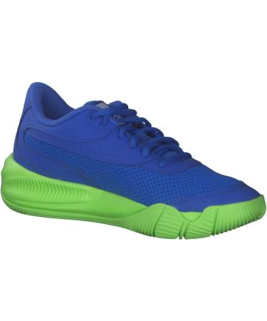 PUMA Unisex Kids Triple Jr Basketball Shoe - 37 EU - Bluemazing Green Glare | International Shipping Available - Buy Online on GoSupps.com