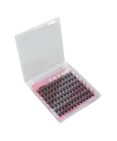 Thick D Curly False Eyelashes 14mm Length Lightweight Easy to Wear Orderly Arranged for Improved Efficiency Suitable for Various Makeup Soft and Skin Friendly Chemical Fiber