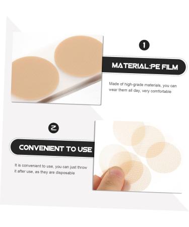 Shop Sewoart 50 Pair Men's Nipple Stickers - Invisible Sports Nipple Covers & Shields (3.5x3.5cm) - Ultimate Comfort & Support - Buy Online on GoSupps.com