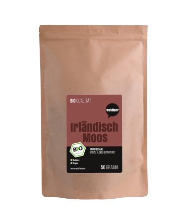Boosy organic Irish Moos 50g Irish Moss Carty Tang (Chondrus Crispus) from a sustainable collection on the Atlantic coast whole algae dried into raw food quality