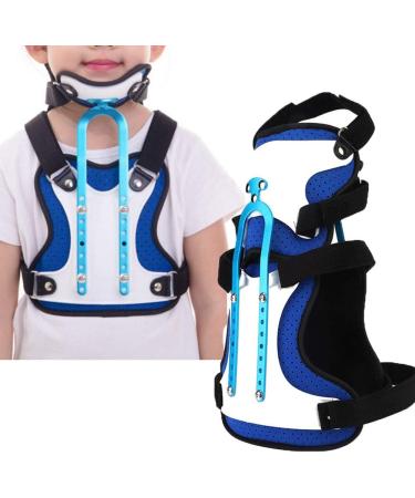 Adjustable Fixation Brace for Cervical Vertebra with Customizable Height Pillow - Buy Online on GoSupps.com