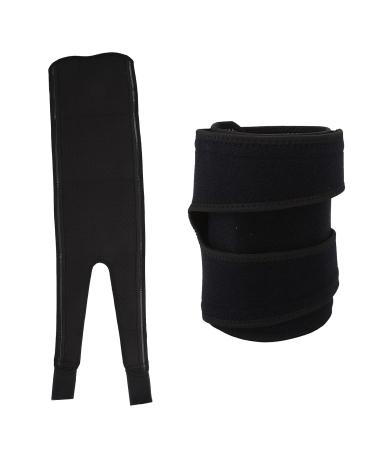 Yosoo Thigh Support Wrap - Adjustable Thigh Compression Sleeve for Men & Women | Breathable Elastic Thigh Brace for Injury Recovery - Buy Online on GoSupps.com