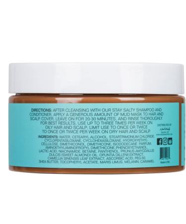 Head Kandy Stay Salty Hair Mask (8 oz) - Detoxifying Mud Mask for Healthy, Shiny Hair - Buy Online on GoSupps.com