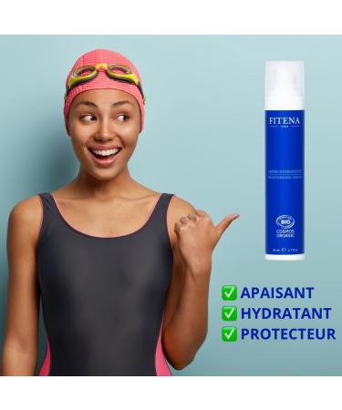Fitena - Natural Moisturizing Cream for Face and Neck - Made in France - 50ml - for Radiant and Glowing Skin - Buy Online on GoSupps.com